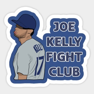 Joe Kelly Fight Club LA Dodgers Baseball Sticker